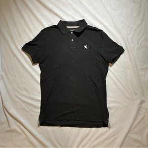 Express Pique Polo Dark Gray / Charcoal Medium Modern Fit